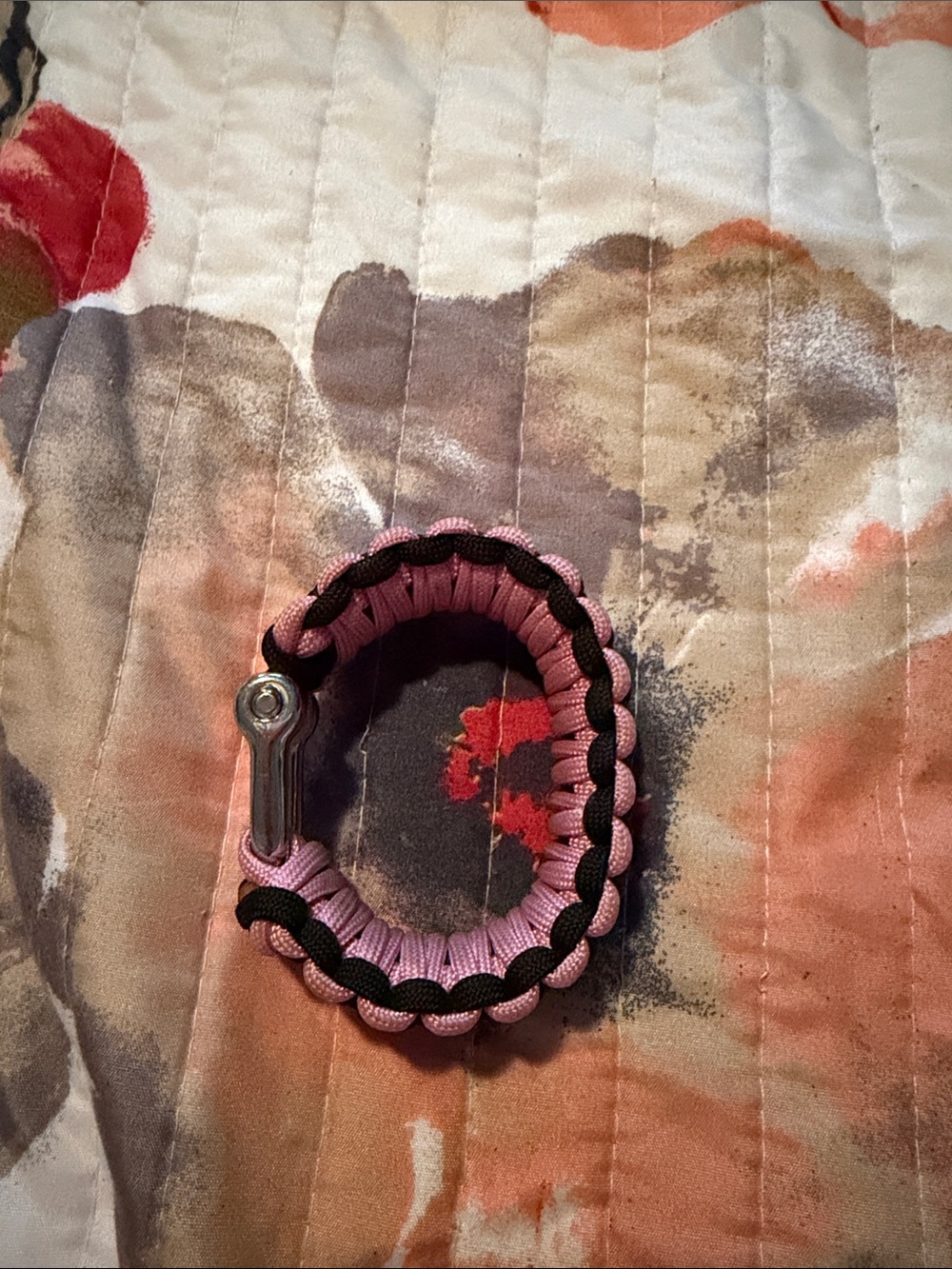 Heavy Duty Survival Paracord Bracelet with U-Bolt Closure